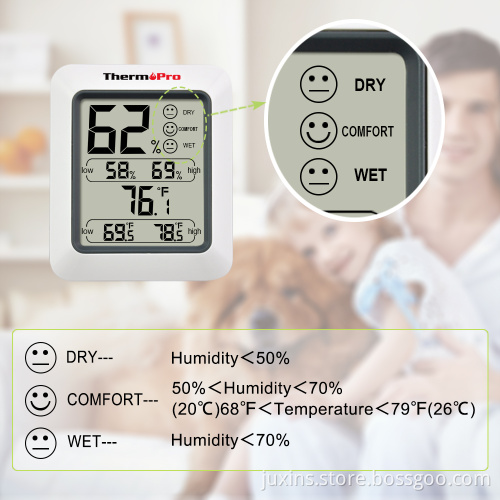 Thermopro TP50 Digital Hygrometer Thermometer Weather Station